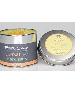 Potters Crouch Candle Tin Daffodil and Narcissus
